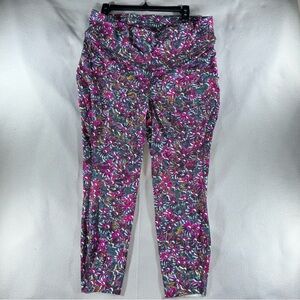 Lululemon Swift Speed Electric Floral inseam 23” yoga pilates running workout